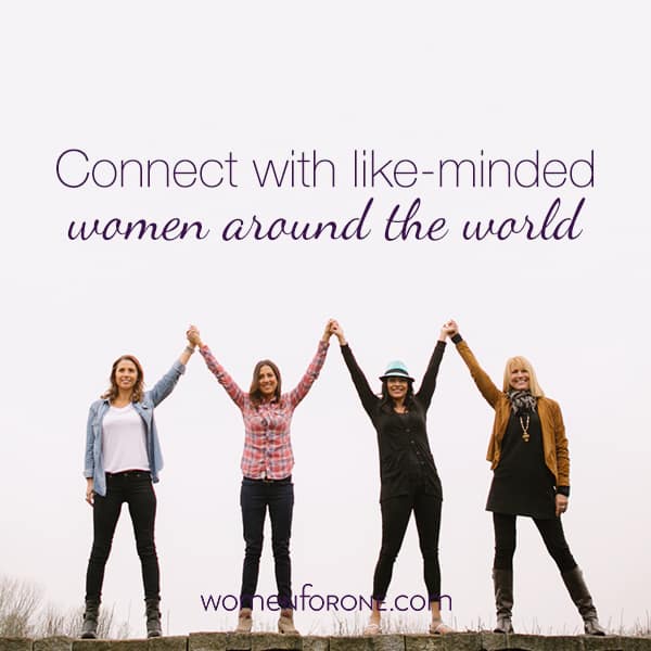 Connect with like-minded women all around the world.