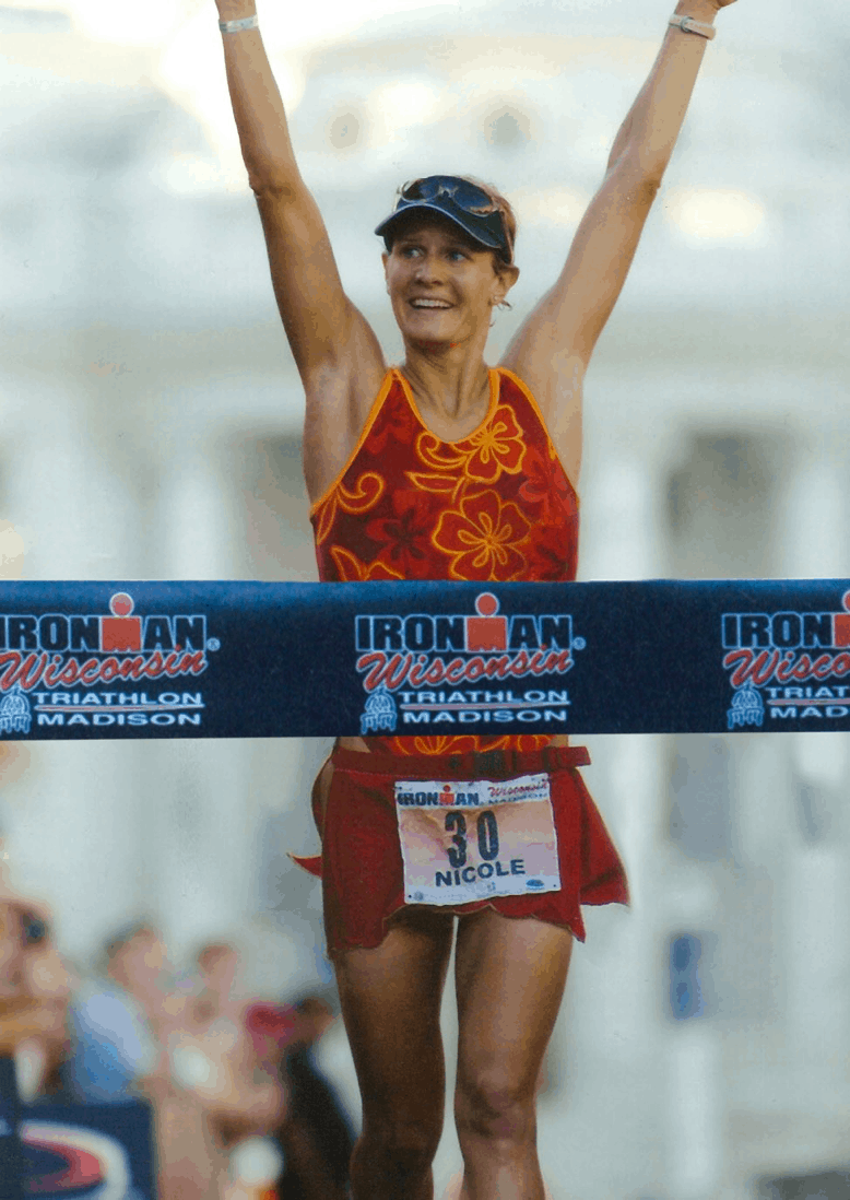 Nicole DeBoom Positivity Ironman athlete